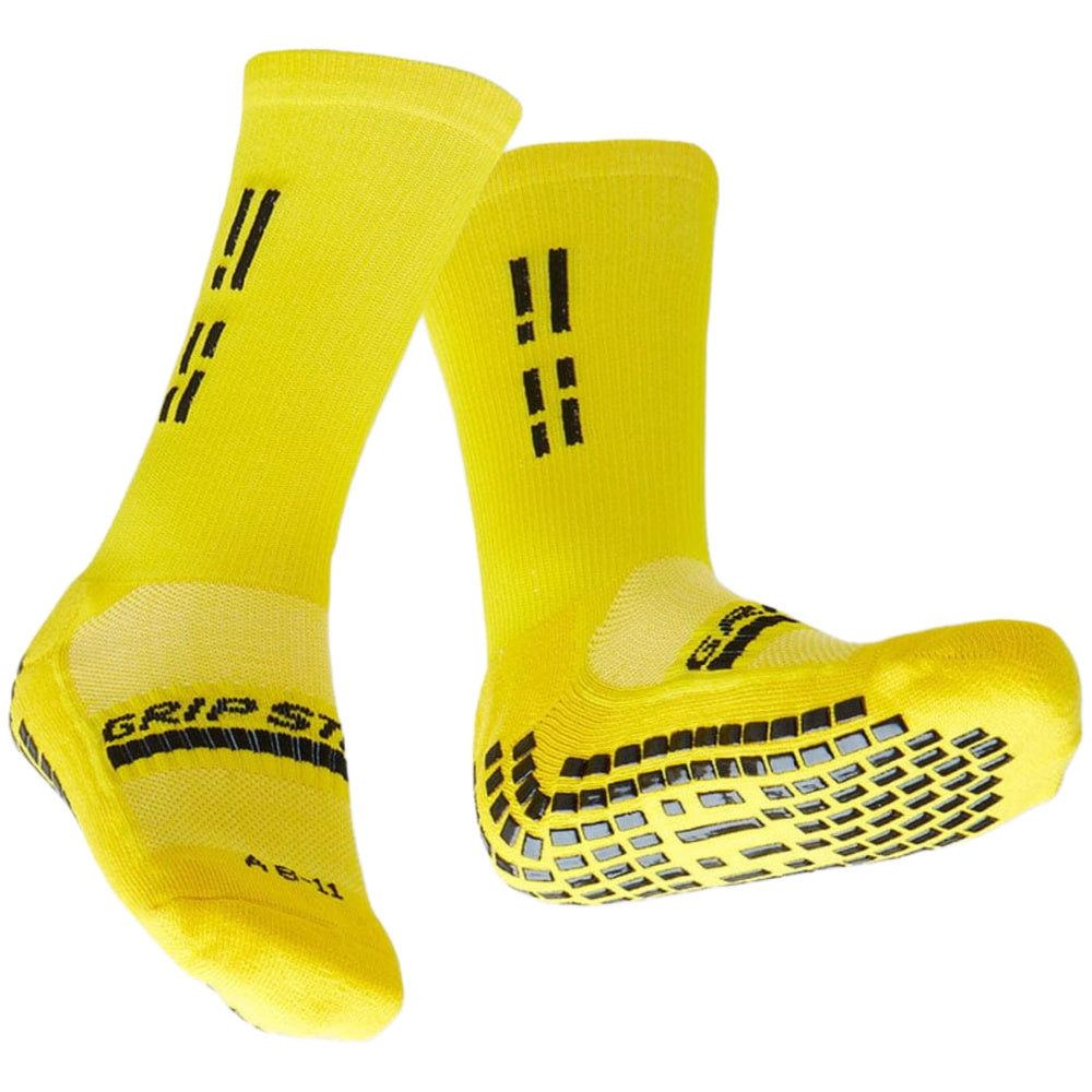 Grip Star | King Crew Grip Socks (Yellow)