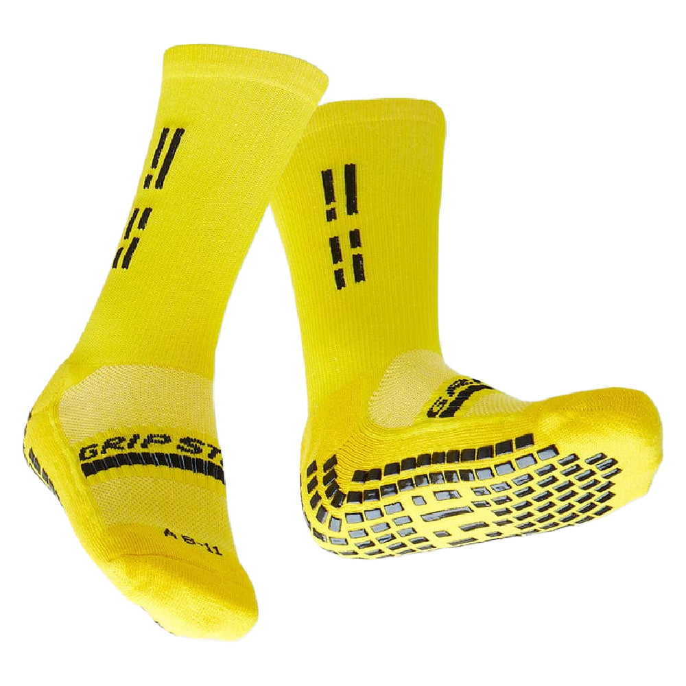 Grip Star | Youth Crew Grip Socks (Yellow)