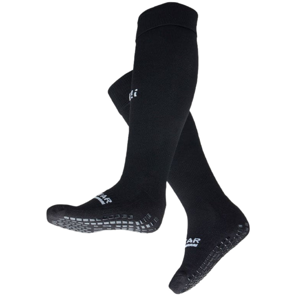 Grip Star | Adult Football Grip Socks (Black)