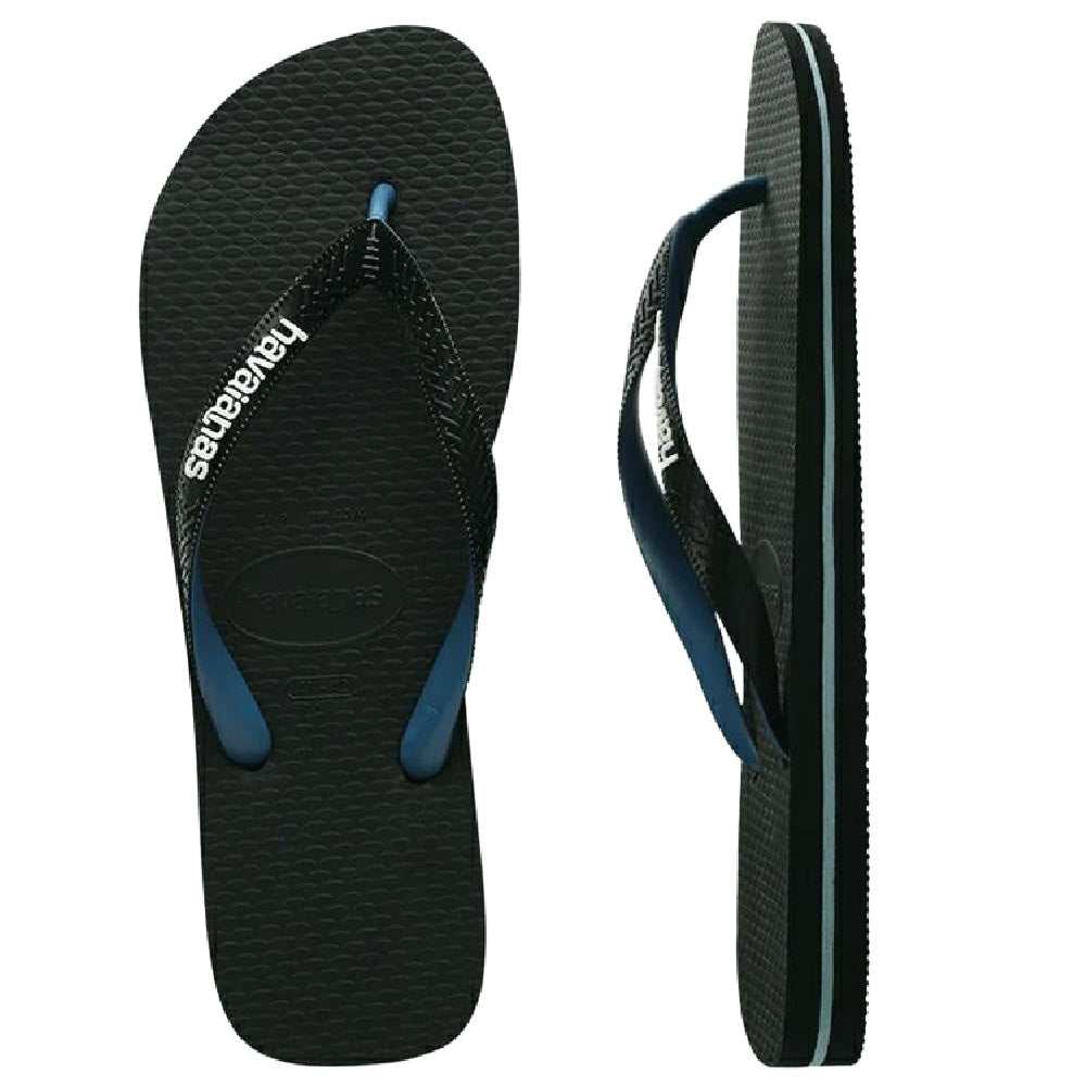 Havaianas | Toddlers Top Rubber Logo Mix (Black/Blue)