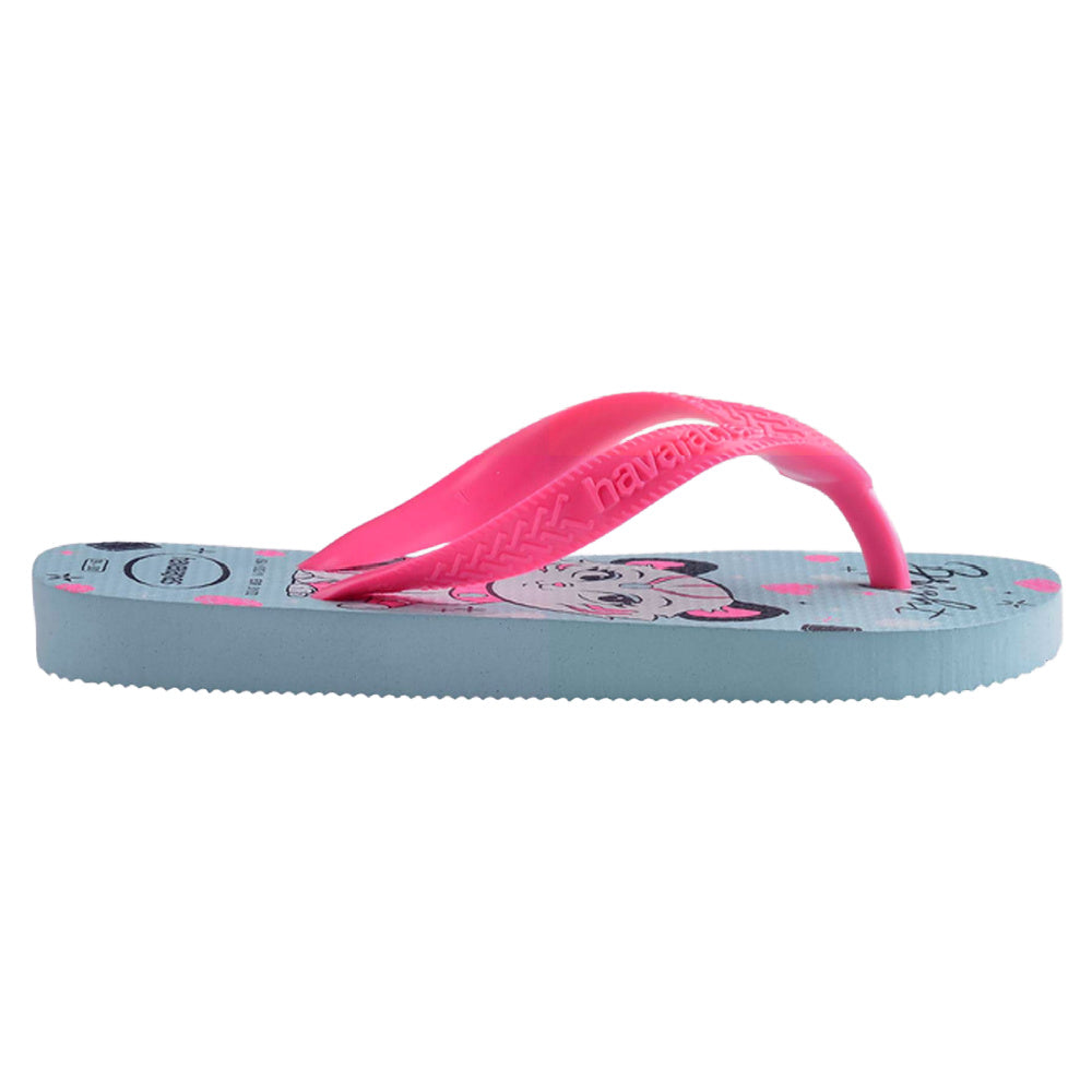 Havaianas | Kids Top Pets (Blue Water/Pink)