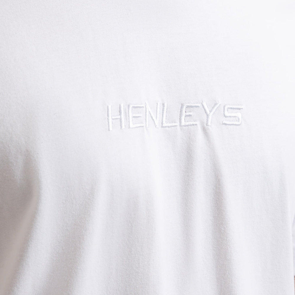 Henleys | Mens Defence Tonal Tee (White)