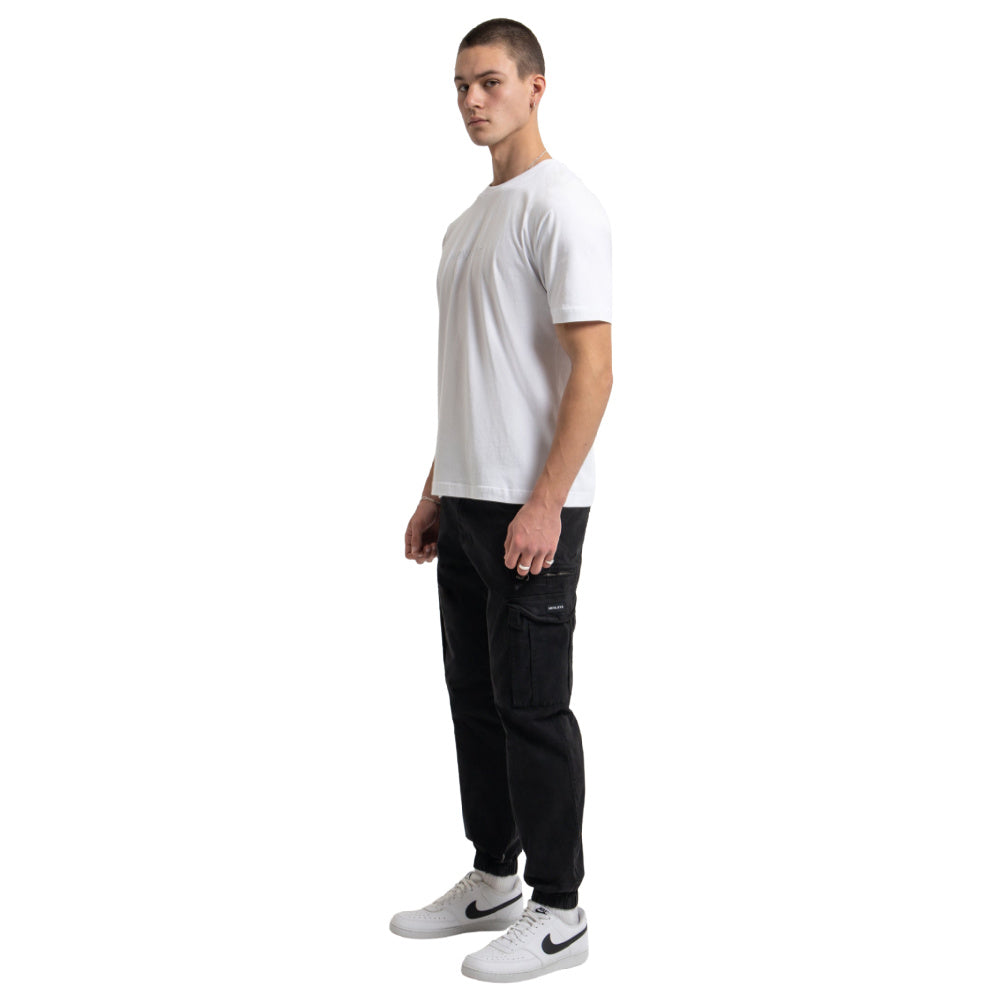 Henleys | Mens Defence Tonal Tee (White)