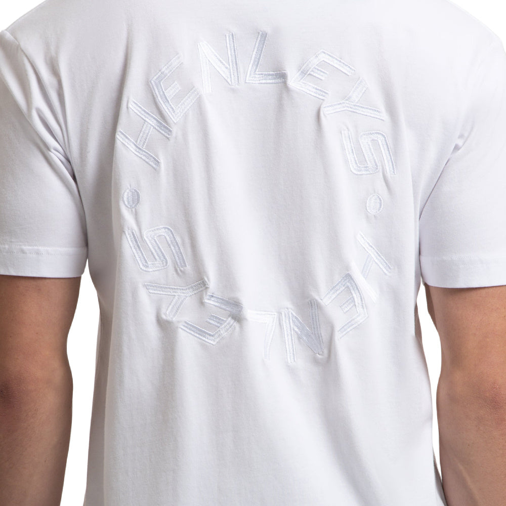 Henleys | Mens Defence Tonal Tee (White)