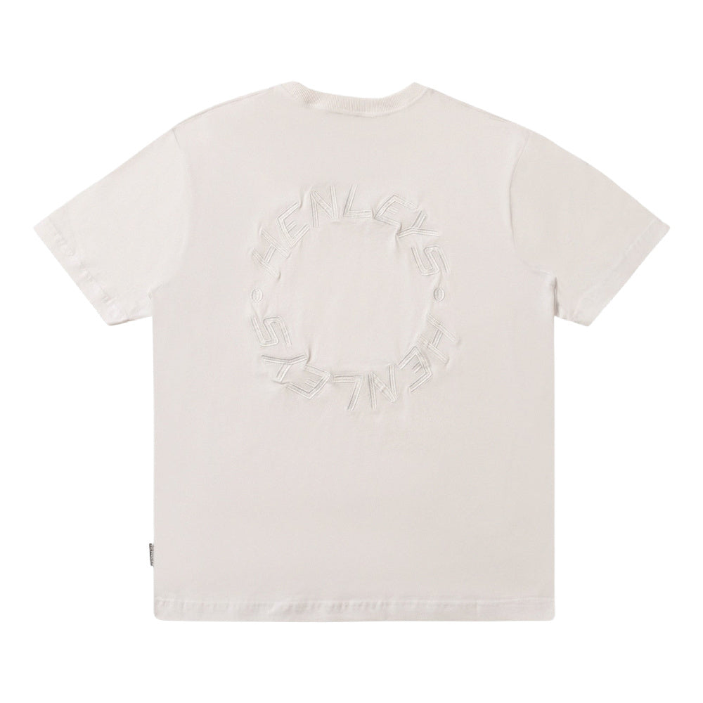 Henleys | Mens Defence Tonal Tee (White)