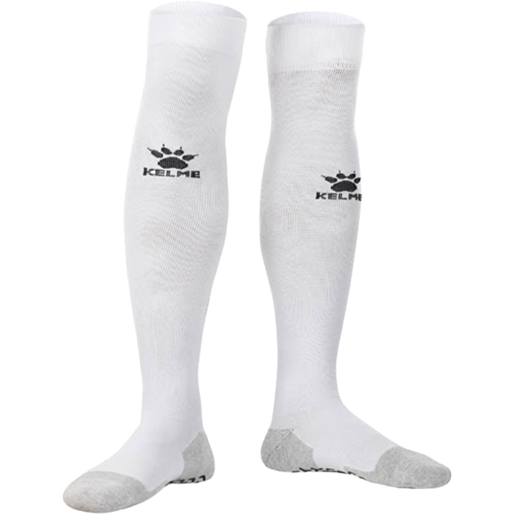 Kelme | Full Length Anitslip Training Socks (White/Black) / One Size