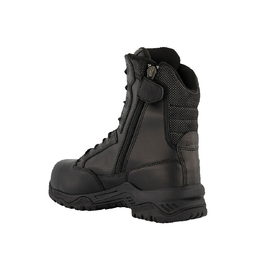 Magnum | Womens Strike Force 8.0 Leather Composite Toe Side-Zip Waterproof Boots (Black)