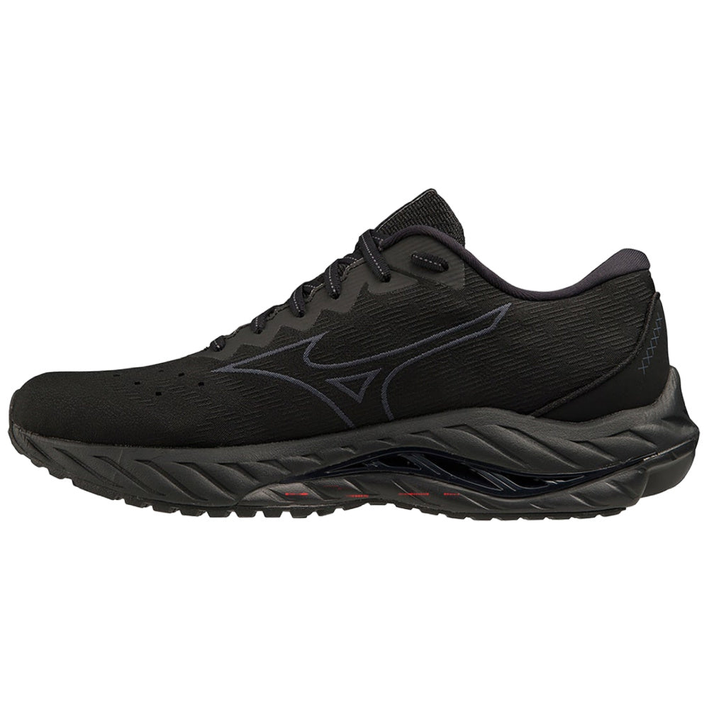Mizuno | Mens Wave Inspire 19 SSW (Black/Stormy Weather/Ombre Blue)