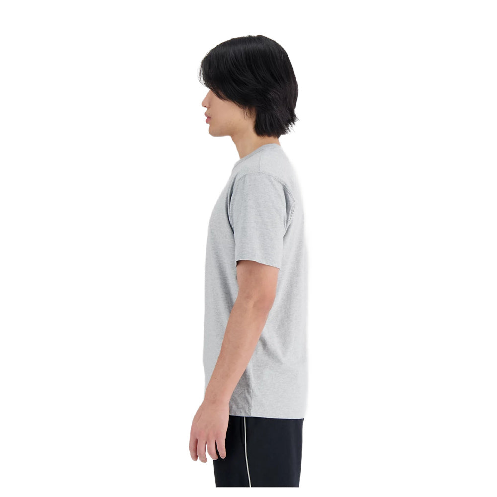 New Balance | Mens NB Essentials Logo T-Shirt (Athletic Grey)