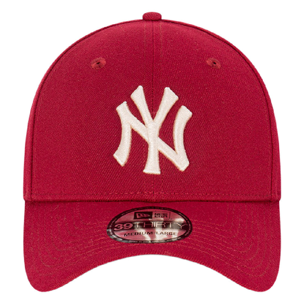 New Era | Mens 39Thirty Stretch Fit Carry Over Classics New York Yankees (Cardinal)