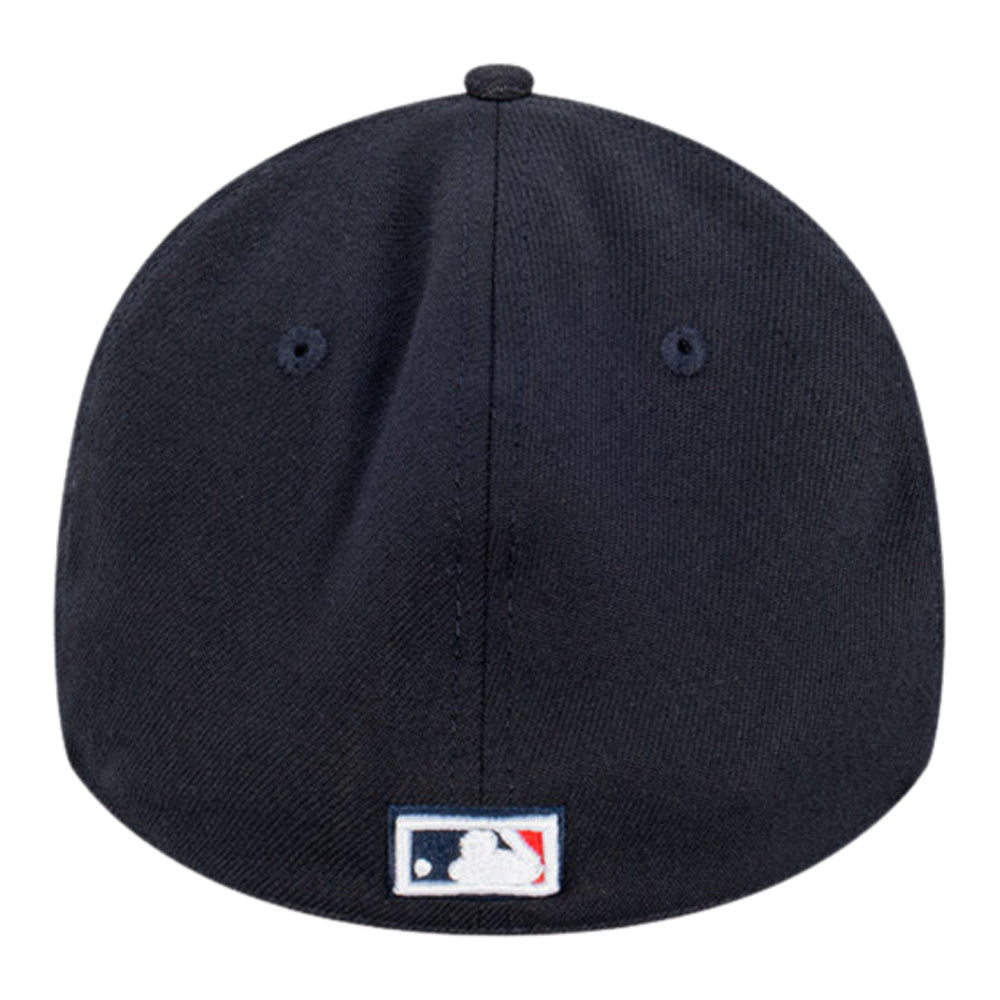 New Era | Mens 39Thirty Stretch Fit Cooperstown New York Yankees (Navy/White)