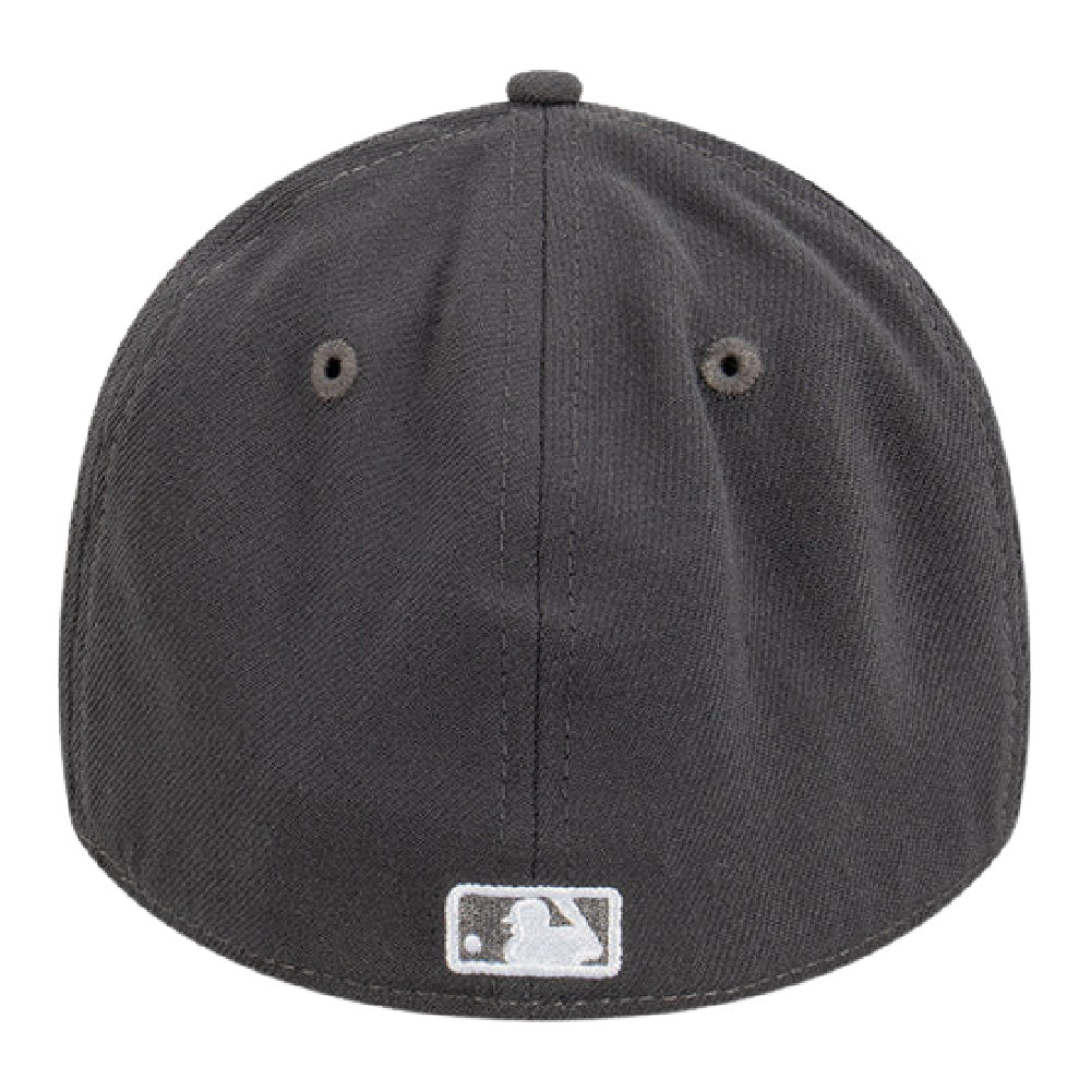 New Era | Mens 39Thirty Stretch Fit Earth Tones Los Angeles Dodgers (Graphite/White)