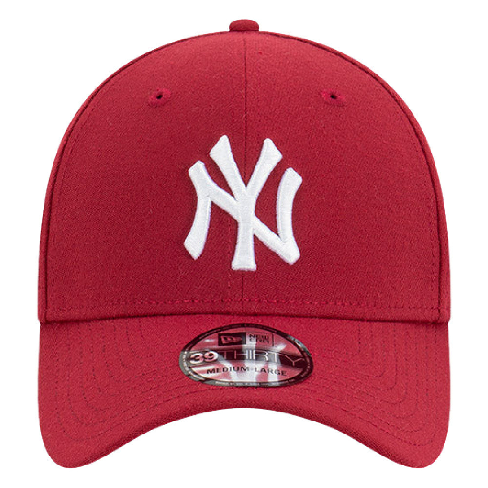 New Era | Mens 39Thirty Stretch Fit Earth Tones New York Yankees (Cardinal/White)
