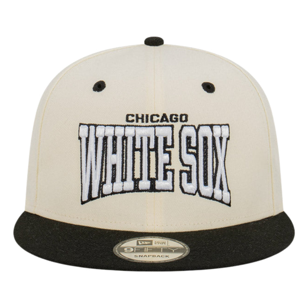 New Era | Mens 9Fifty Snapback Chrome Pro Arch Chicago White Sox (Chalk White/Black)