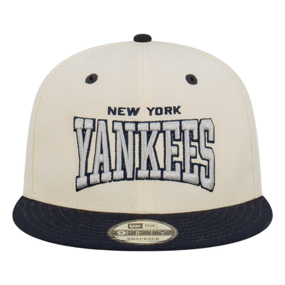 New Era | Mens 9Fifty Snapback Chrome Pro Arch New York Yankees (Chalk White/Navy)