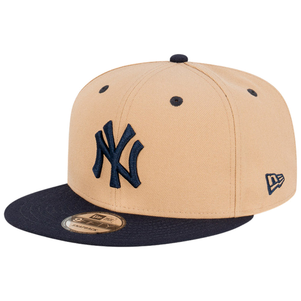 New Era | Mens 9Fifty Snapback MLB 2-Tone New York Yankees (Camel/Navy)
