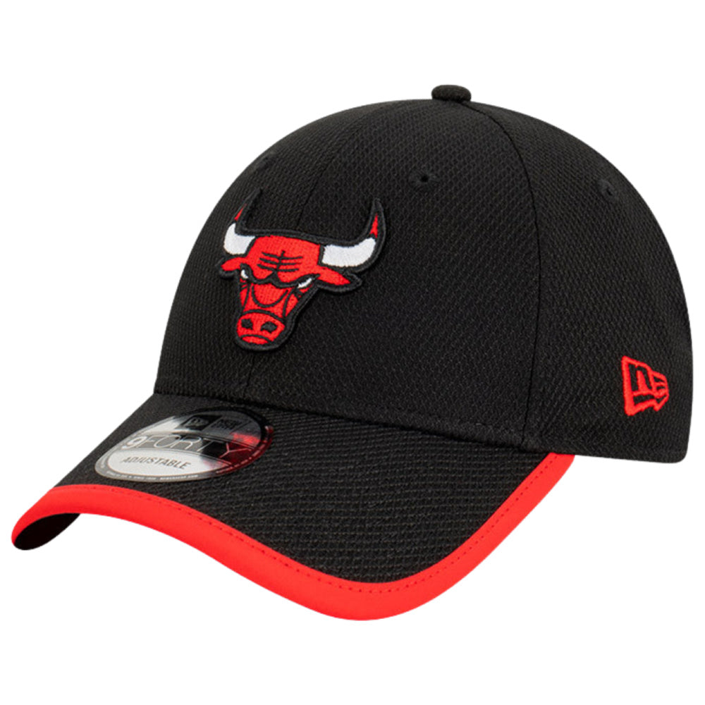 New Era | Mens 9Forty Clothstrap Bind Diamond Era Chicago Bulls (Black/Red)