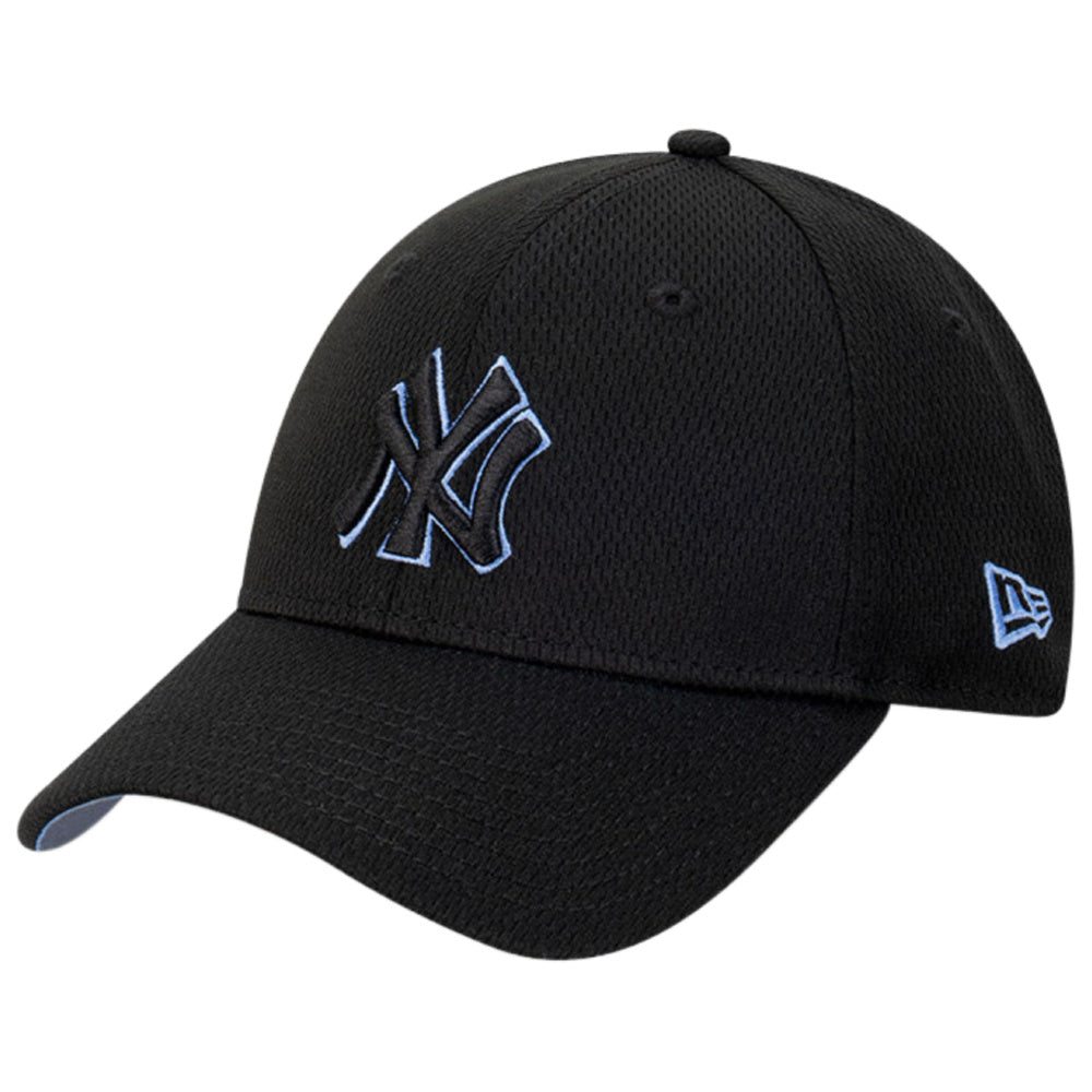 New Era | Mens 9Forty Clothstrap Dashmark Seasonal New York Yankees (Black/Blue)