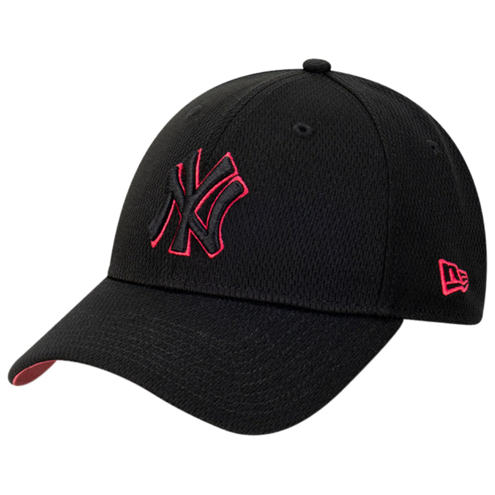 New Era | Mens 9Forty Clothstrap Dashmark Seasonal New York Yankees (Black/Pink)