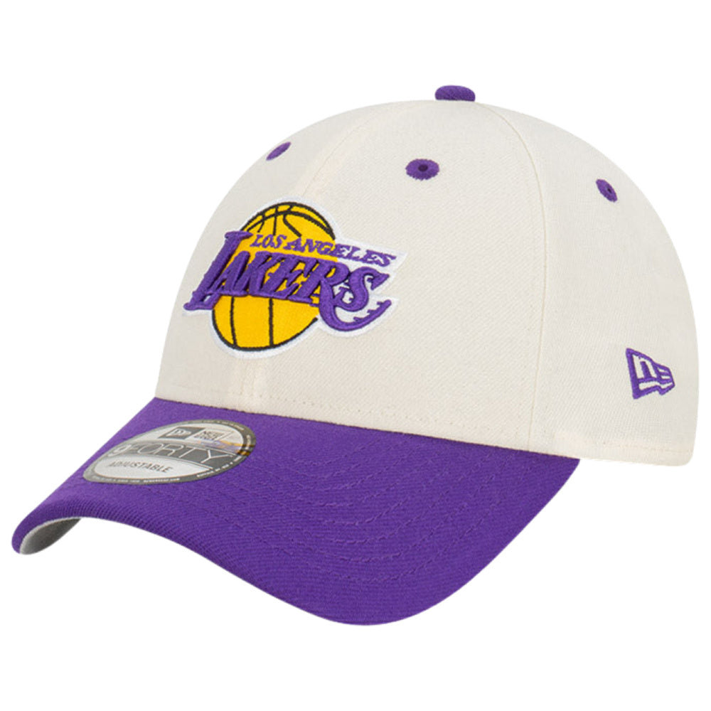 New Era | Mens 9Forty Snapback 2-Tone Champs Los Angeles Lakers (Chrome White/Purple)