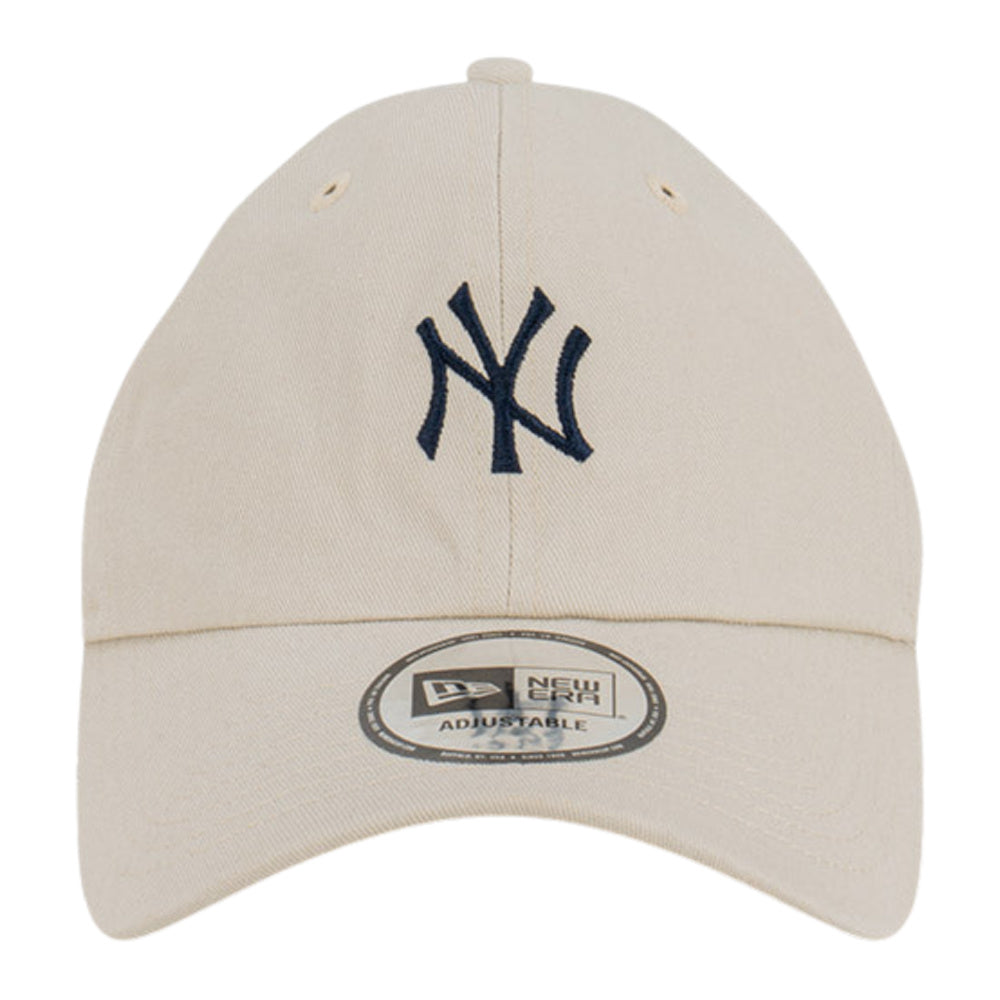 New Era | Mens Casual Classic Mini Logo New York Yankees (Stone/Navy)