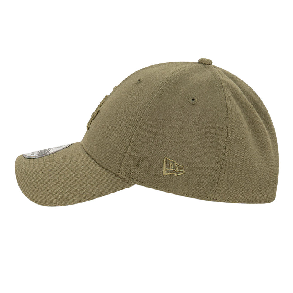 New Era | Mens 39Thirty Stretch Fit Earth Tonal Los Angeles Dodgers (Olive)
