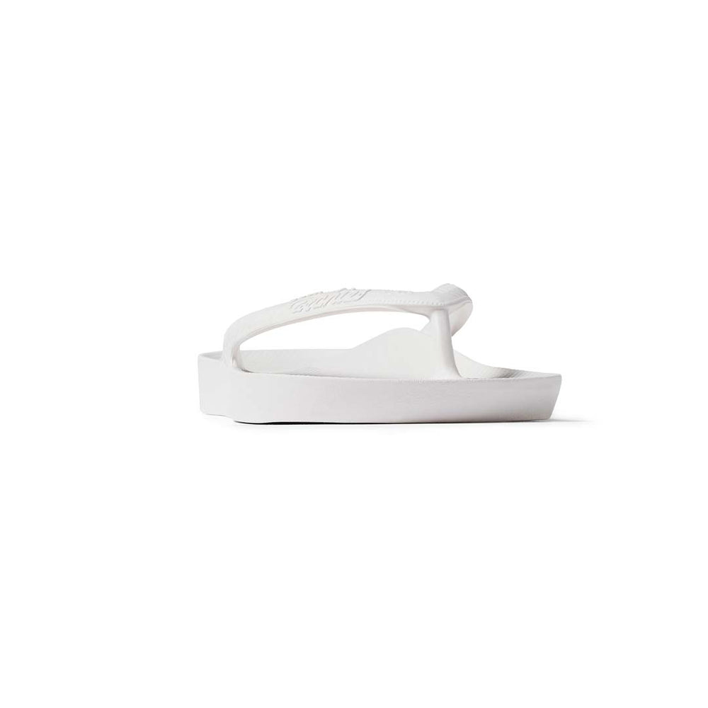 Archies | Unisex Arch Support Thongs (White)