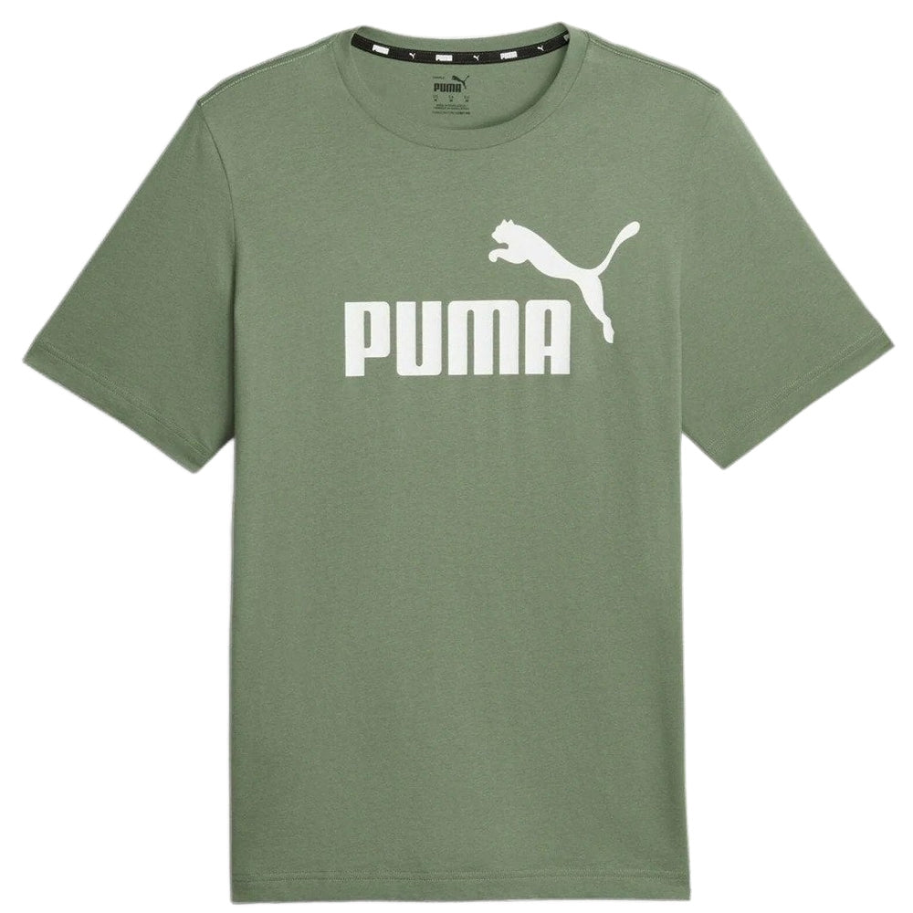 Puma | Mens Essentials Logo Tee (Eucalyptus)