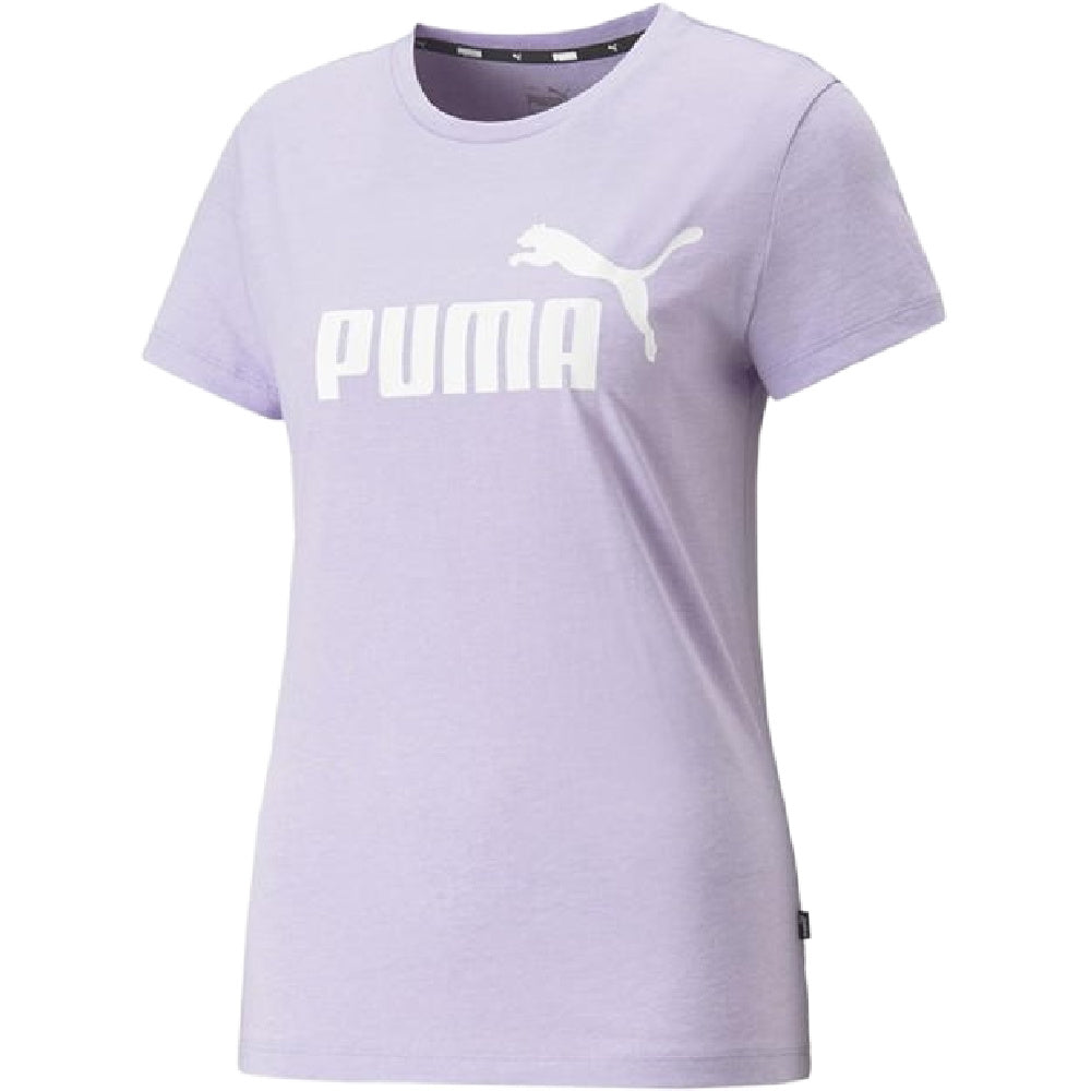 Puma | Womens Essentials Logo Tee (Vivid Violet)