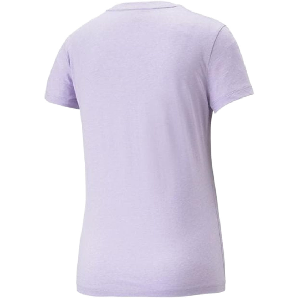 Puma | Womens Essentials Logo Tee (Vivid Violet)