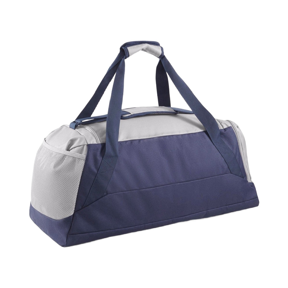 Puma | Unisex Fundamentals Sports Bag Medium (Puma Navy/Concrete Gray)