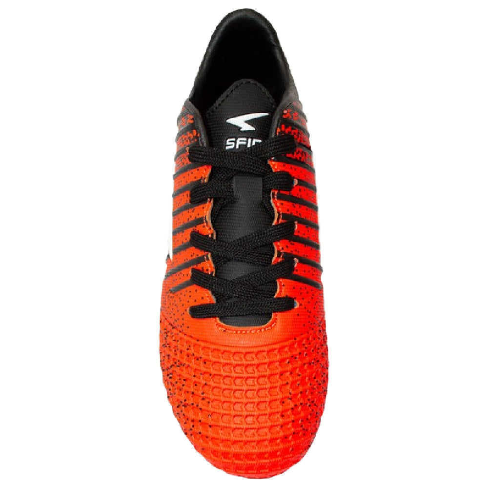 Sfida | Junior Fleck Football Boot (Orange/Black)