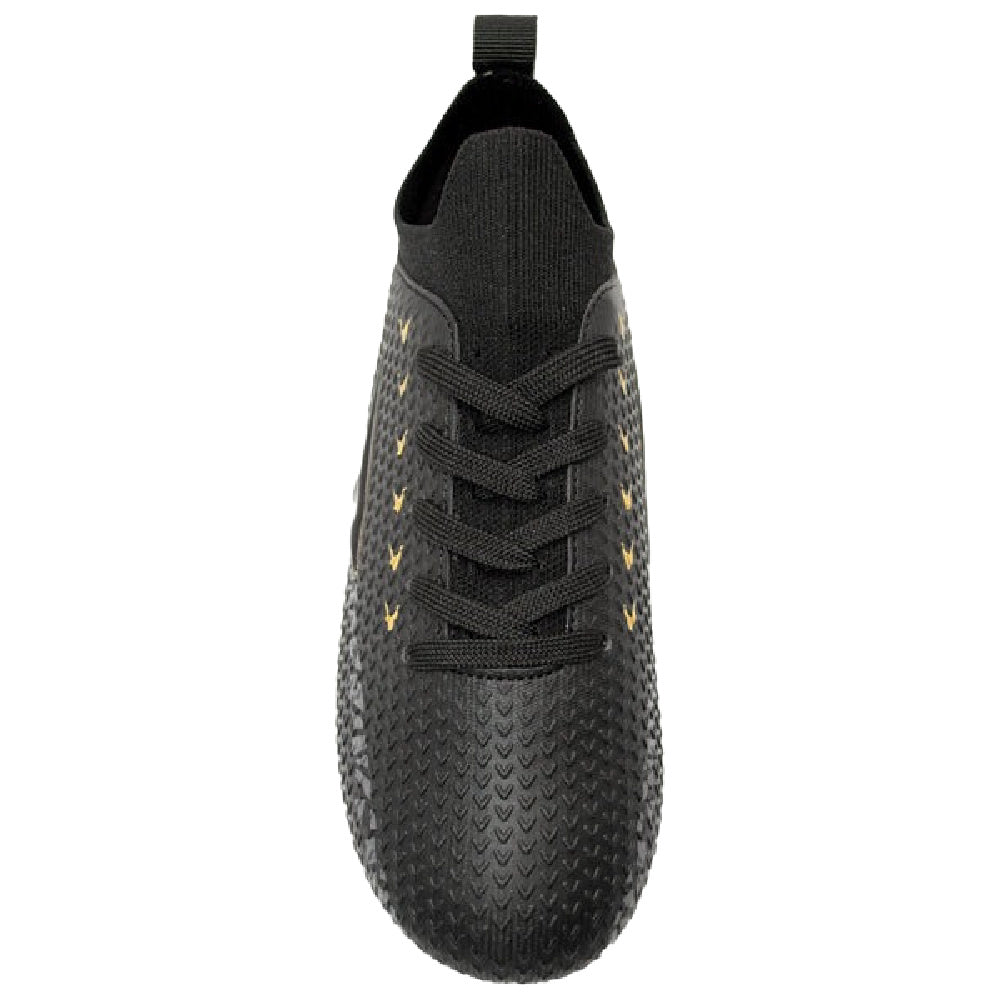 Sfida | Junior Precision (sock) Football Boot (Black/Gold)