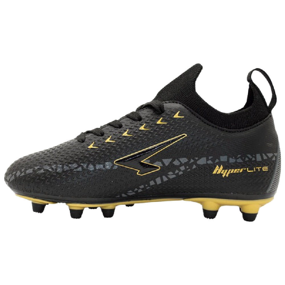 Sfida | Junior Precision (sock) Football Boot (Black/Gold)