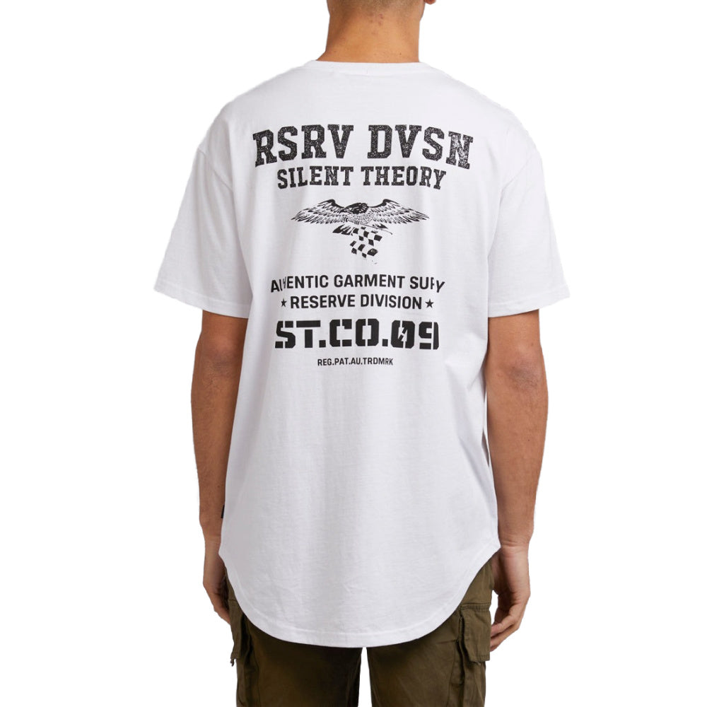 Silent Theory | Mens Division Tee (White)
