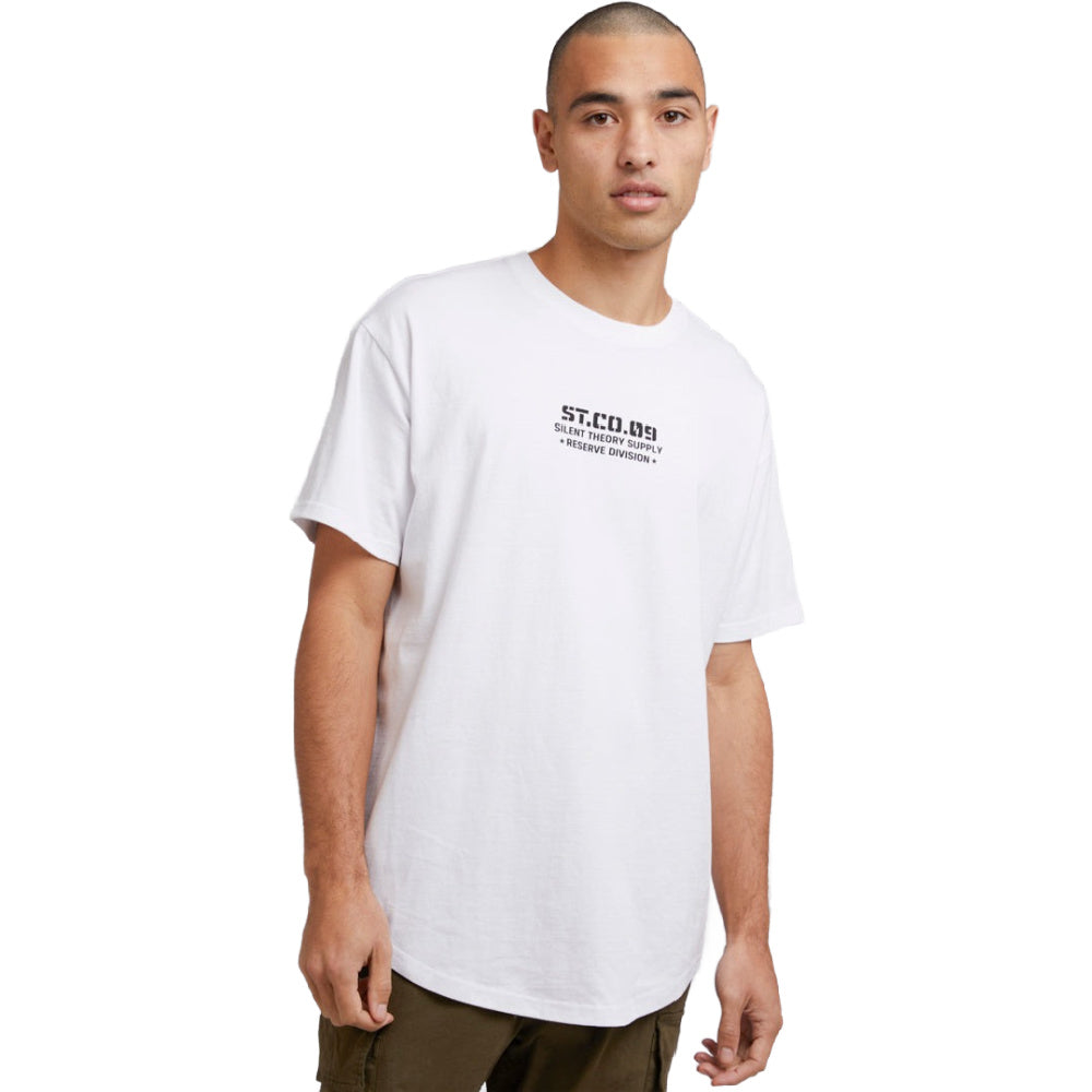 Silent Theory | Mens Division Tee (White)