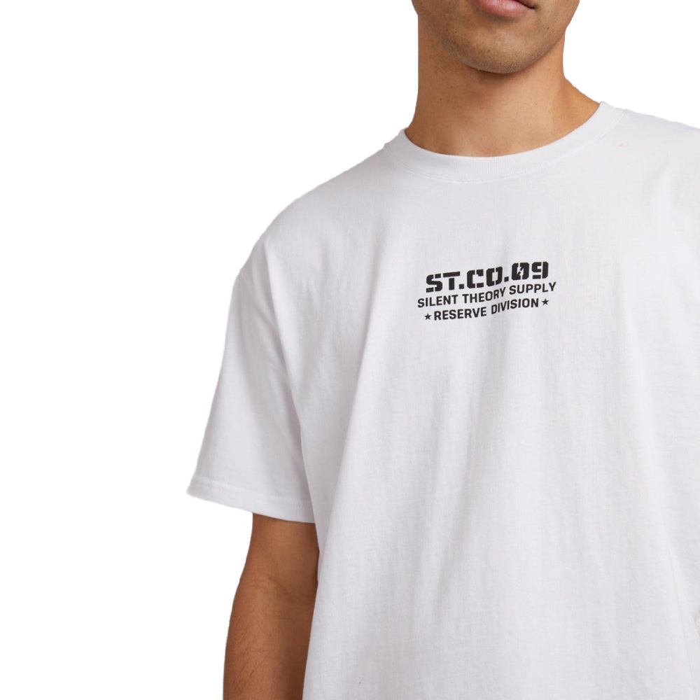 Silent Theory | Mens Division Tee (White)