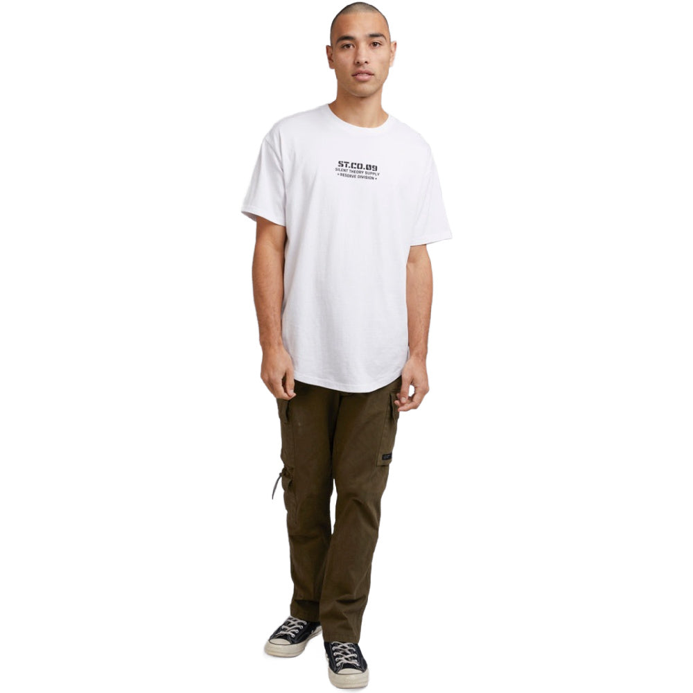 Silent Theory | Mens Division Tee (White)