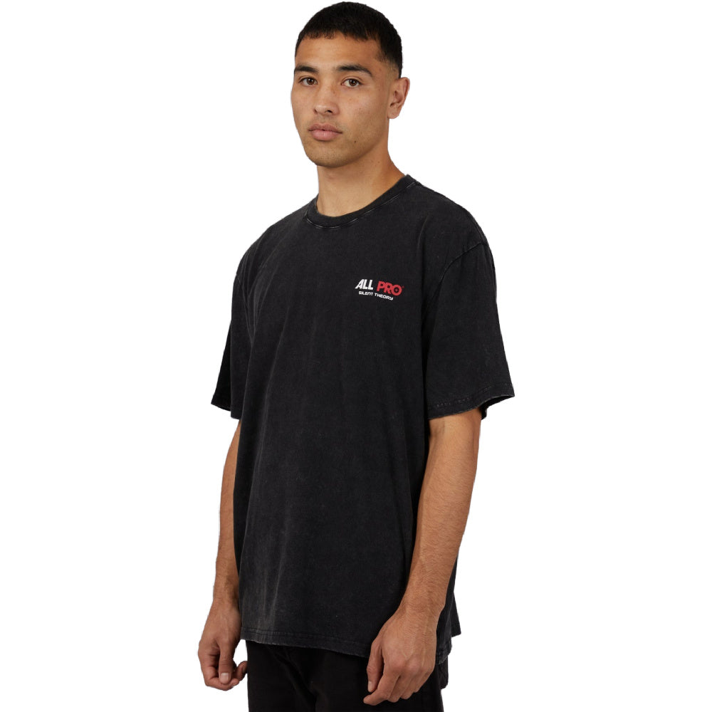 Silent Theory | Mens All Pro Tee (Washed Black)