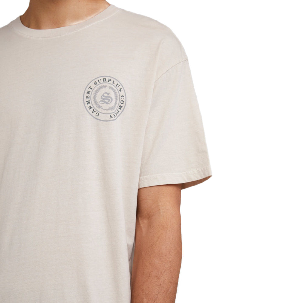 Silent Theory | Mens Supply Tee (Chalk)