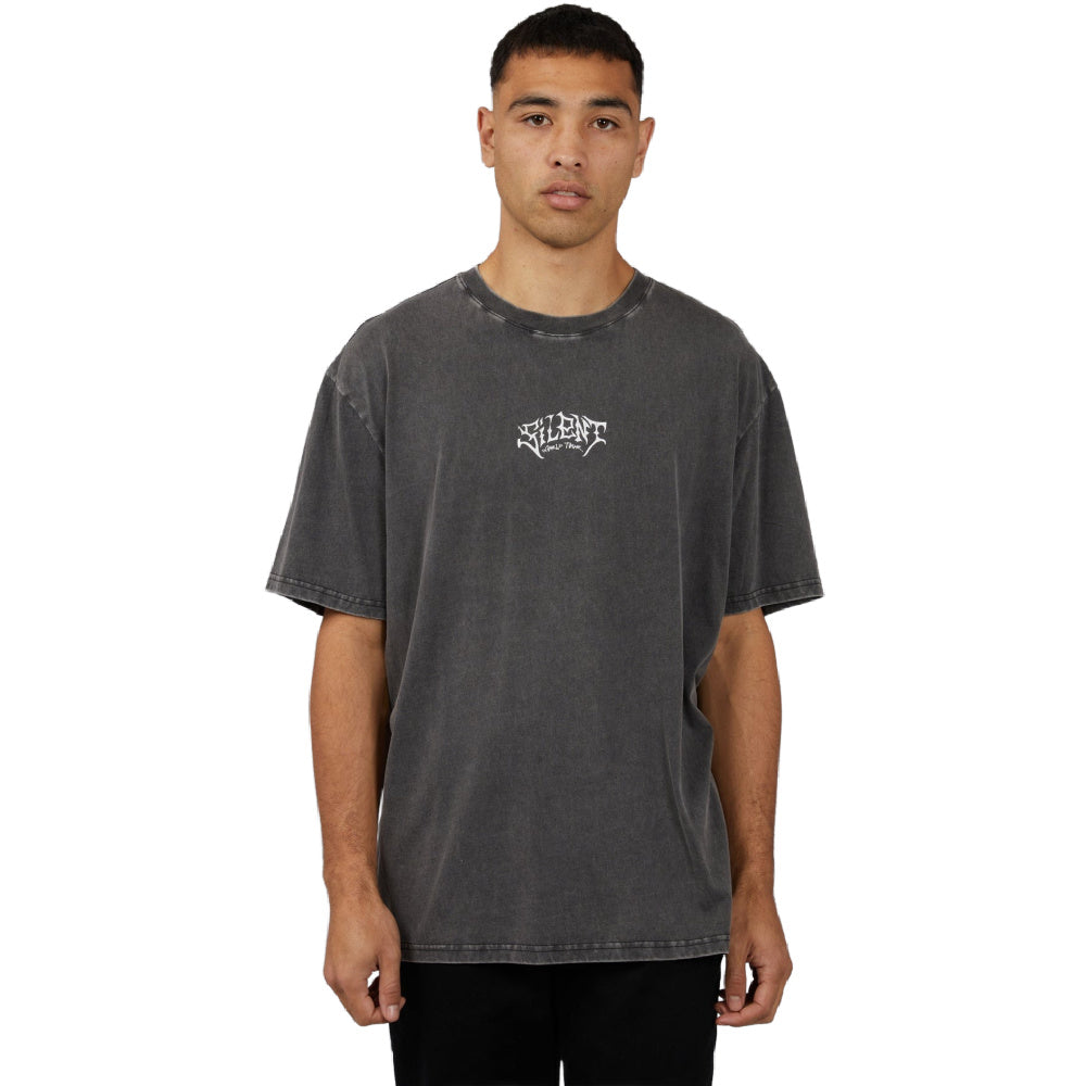 Silent Theory | Mens World Tour Tee (Washed Black)