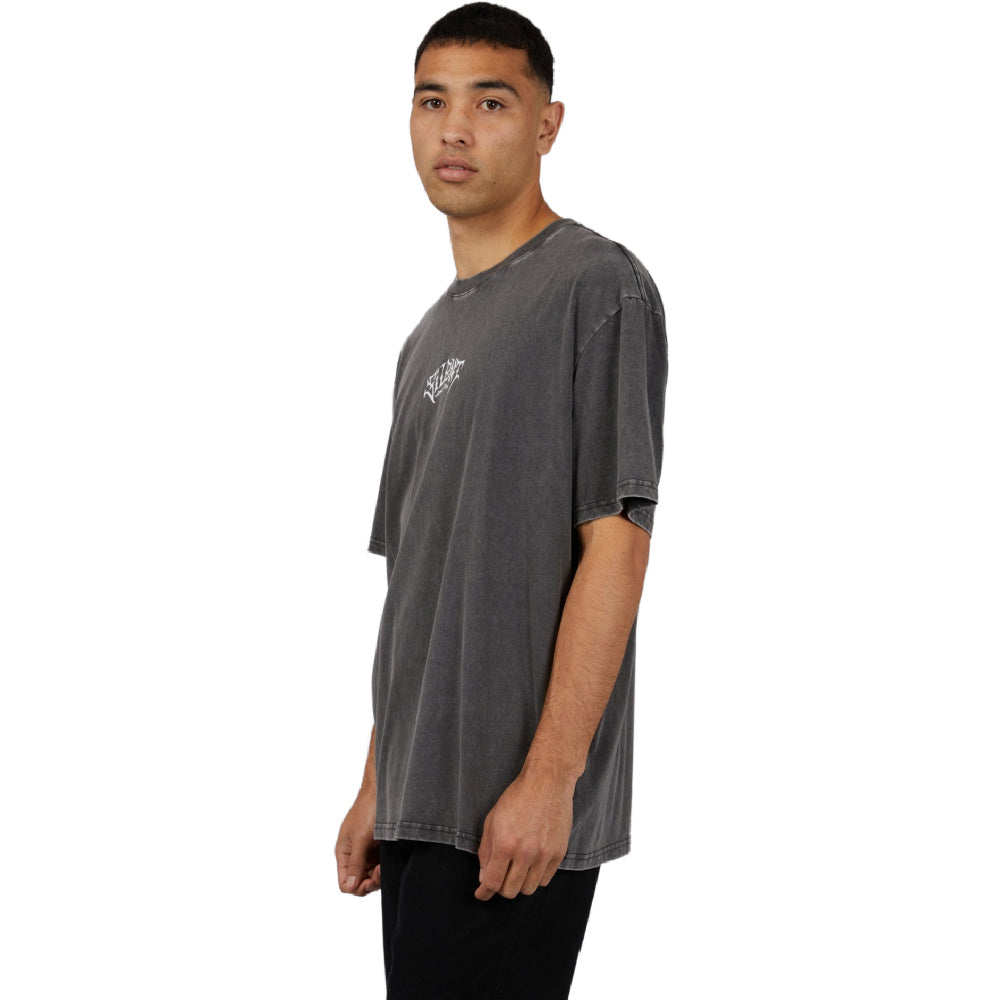 Silent Theory | Mens World Tour Tee (Washed Black)