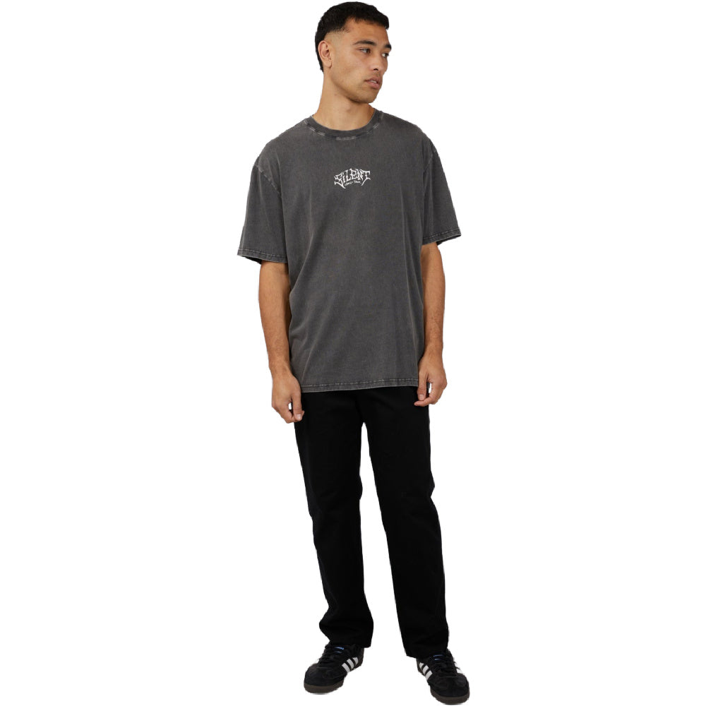 Silent Theory | Mens World Tour Tee (Washed Black)