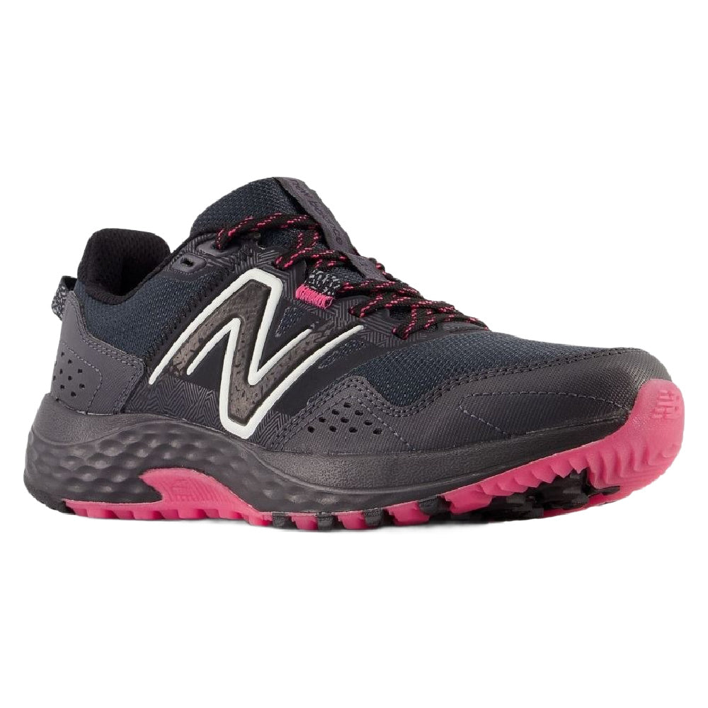New Balance | Womens Trail 410 V8 D-Width (Black/Pink)
