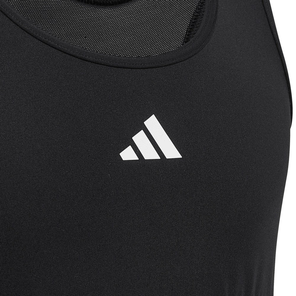 Adidas | Girls Aeroready Techfit Power Sports Bra (Black/White)
