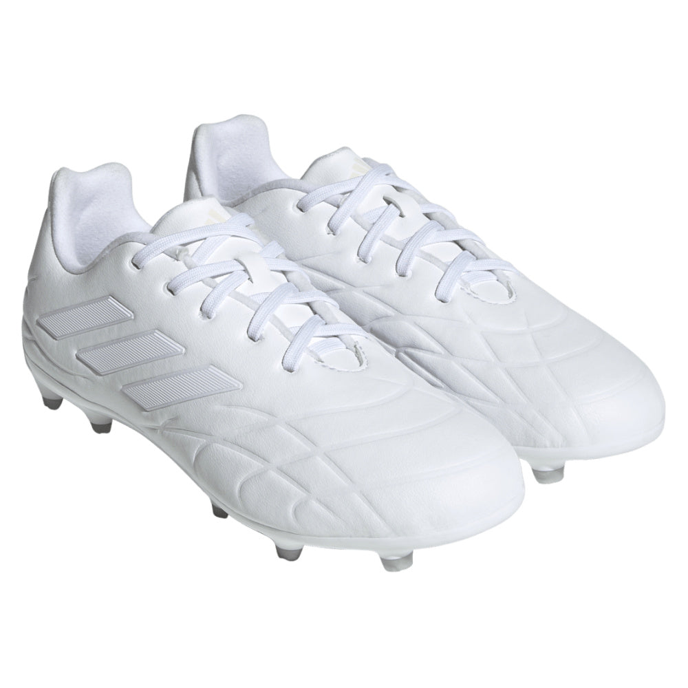 Adidas | Kids Copa Pure.3 Firm Ground (White/White)
