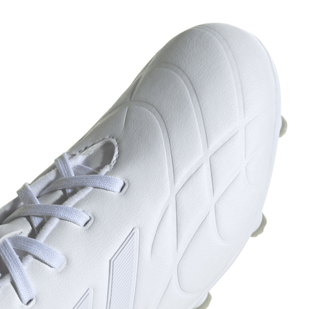 Adidas | Kids Copa Pure.3 Firm Ground (White/White)
