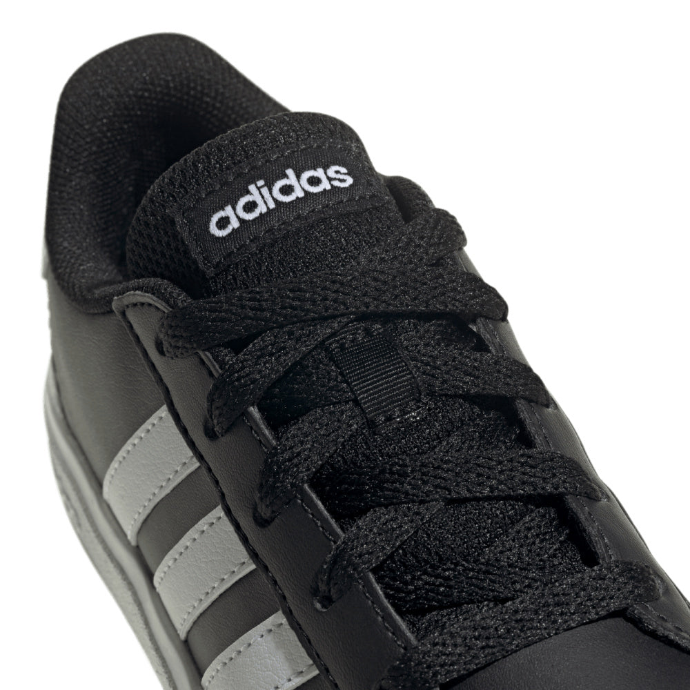 Adidas | Kids Grand Court 2.0 (Black/White)