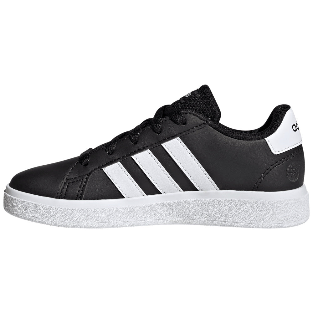 Adidas | Kids Grand Court 2.0 (Black/White)