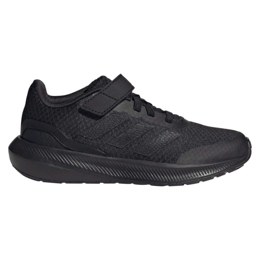 Adidas | Kids Runflacon 3.0 Elastic Lace Top Strap (Black/Black)